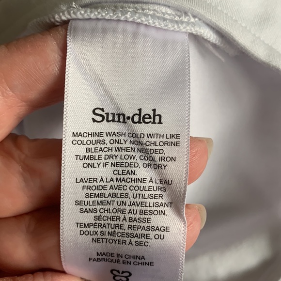 White Long Sleeve Crop Top - Picture 5 of 6